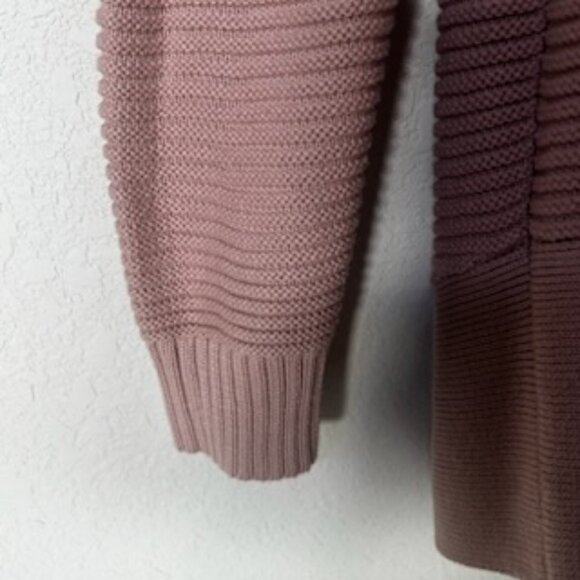 NWOT Vince  Camuto Mauve Blush Pink Knit Sweater Turtleneck - Picture 8 of 9